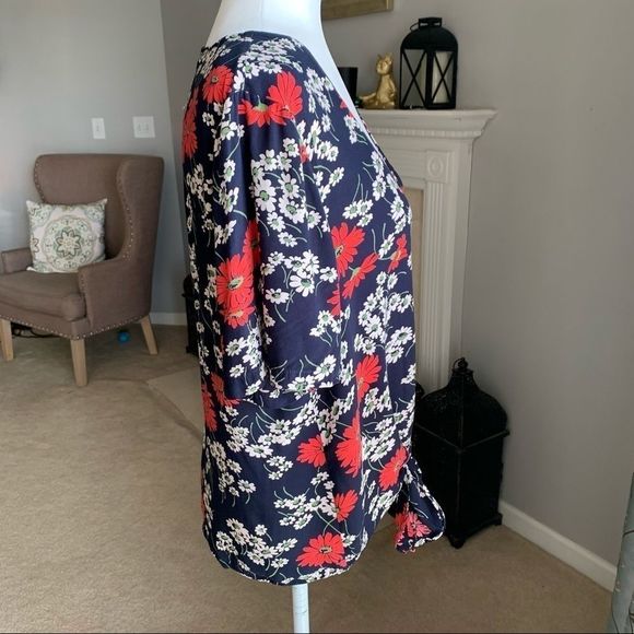 EUC Madewell Floral Hillside Daisies Crop Shirt - Picture 11 of 13